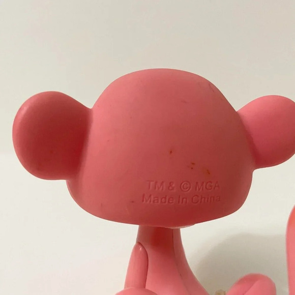 Yummi Land Nikki  Neopolitan Ice Cream Pop Doll Pet Monkey 3 Inch Tall - Picture 5 of 12